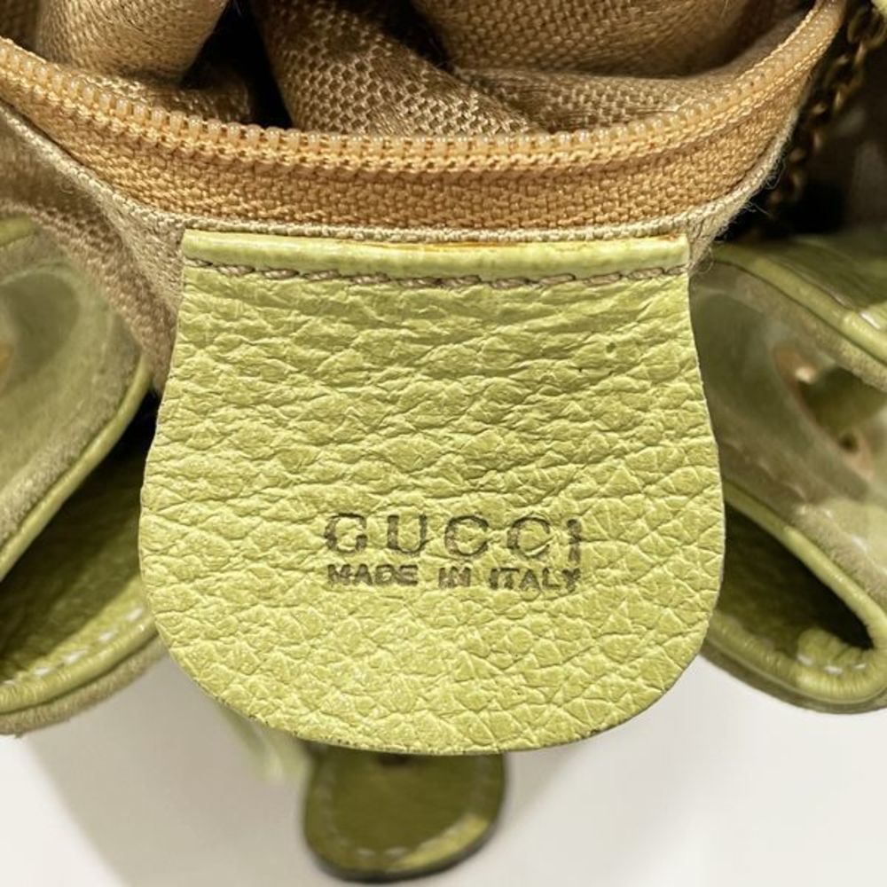 Gucci Mini Bamboo Backpack Green - image 6